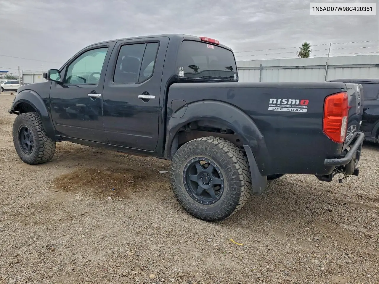 1N6AD07W98C420351 2008 Nissan Frontier Crew Cab Le