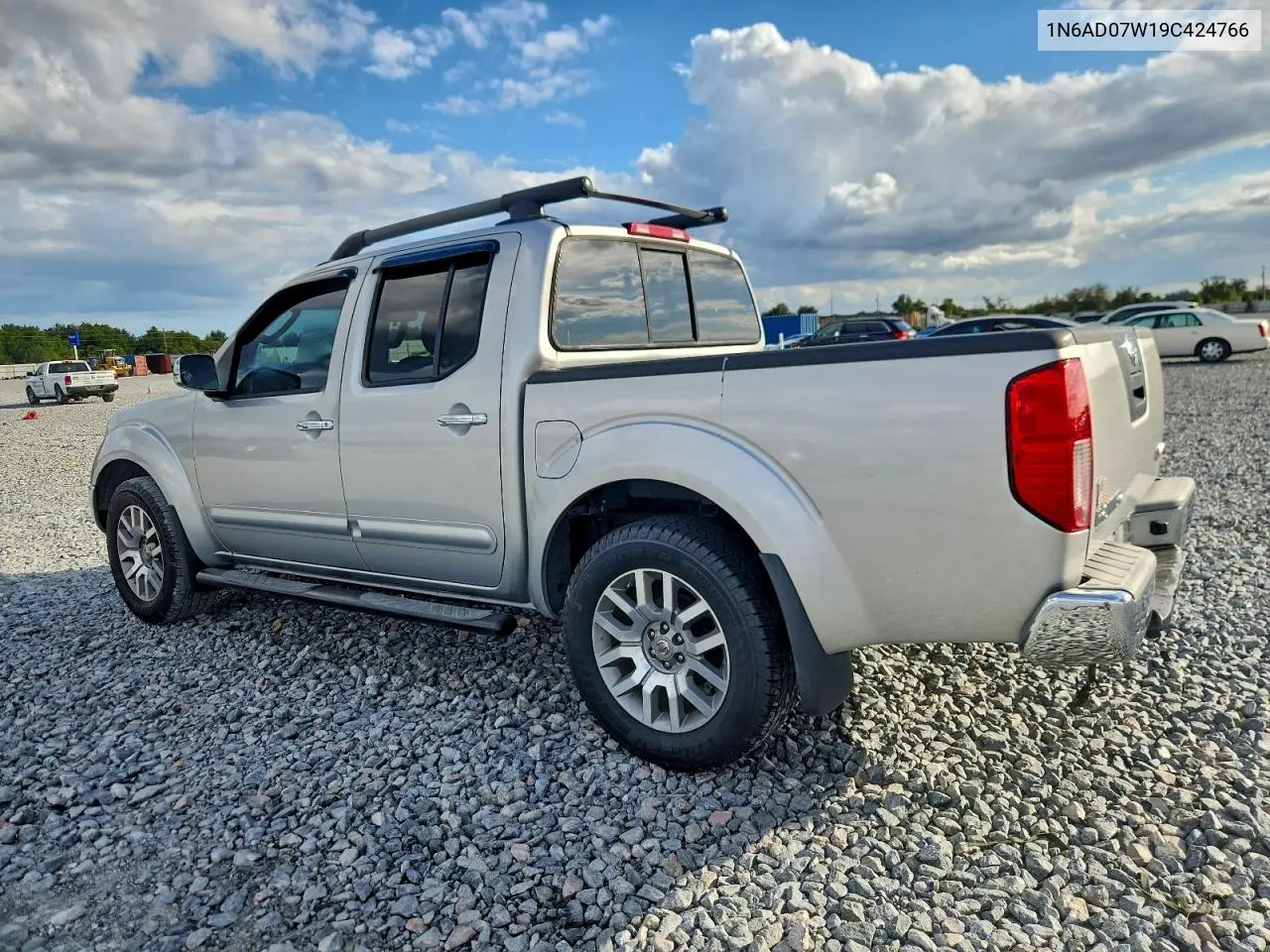 1N6AD07W19C424766 2009 Nissan Frontier Crew Cab Se