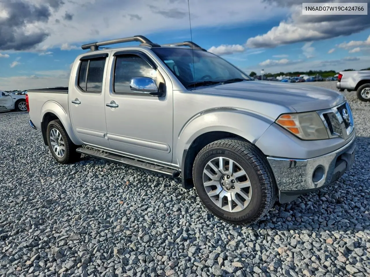 1N6AD07W19C424766 2009 Nissan Frontier Crew Cab Se
