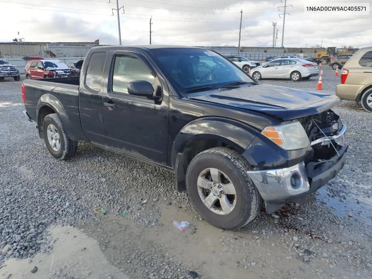 1N6AD0CW9AC405571 2010 Nissan Frontier King Cab Se