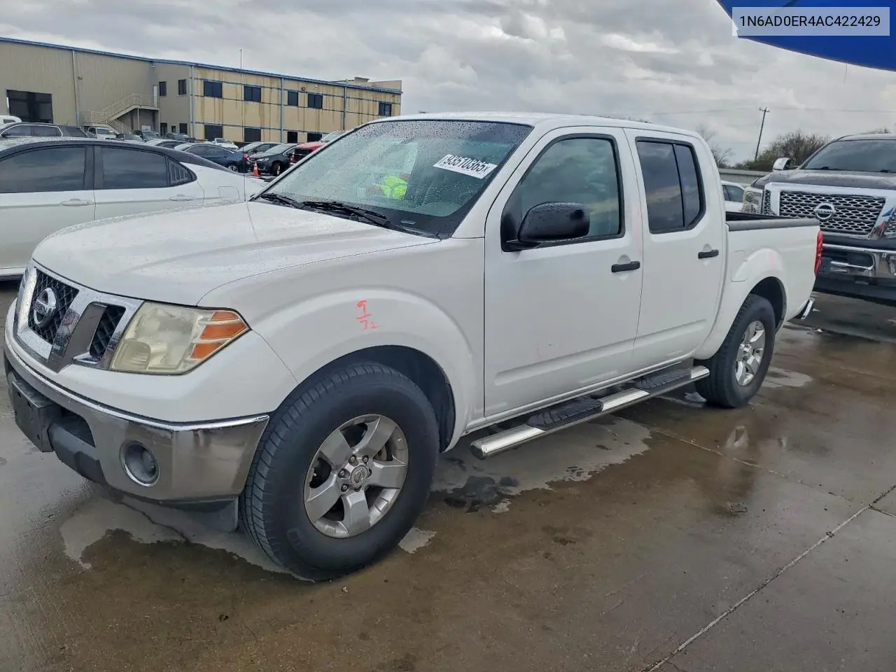 1N6AD0ER4AC422429 2010 Nissan Frontier Crew Cab Se