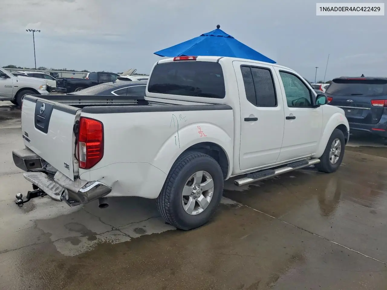 1N6AD0ER4AC422429 2010 Nissan Frontier Crew Cab Se