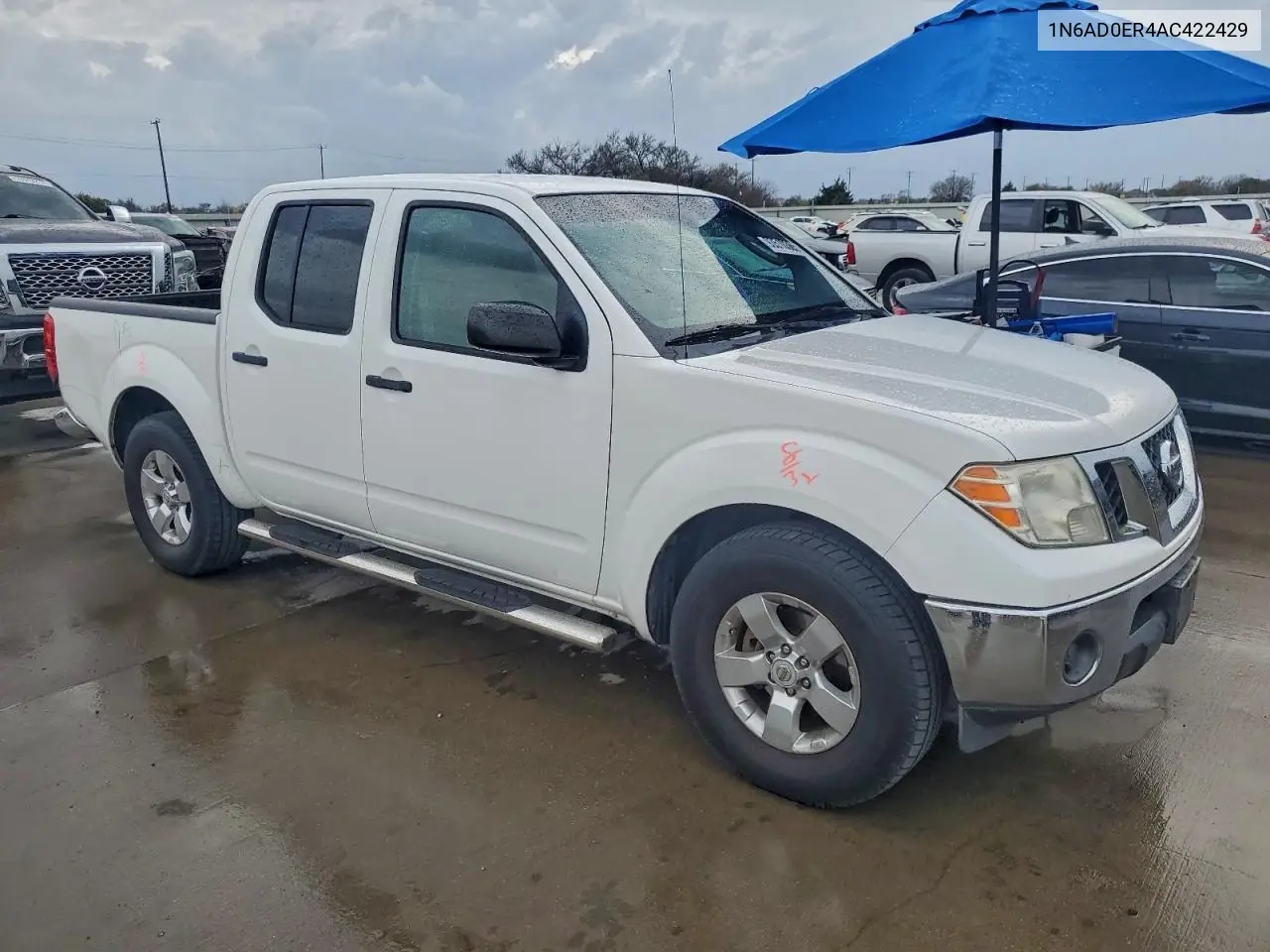 1N6AD0ER4AC422429 2010 Nissan Frontier Crew Cab Se