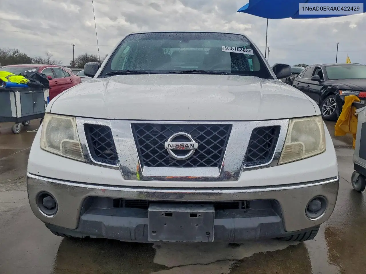 1N6AD0ER4AC422429 2010 Nissan Frontier Crew Cab Se