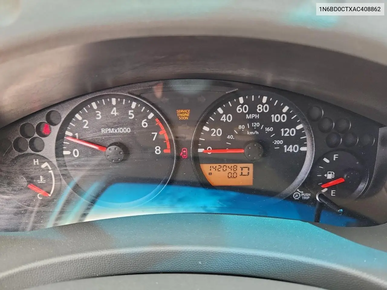 1N6BD0CTXAC408862 2010 Nissan Frontier King Cab Se