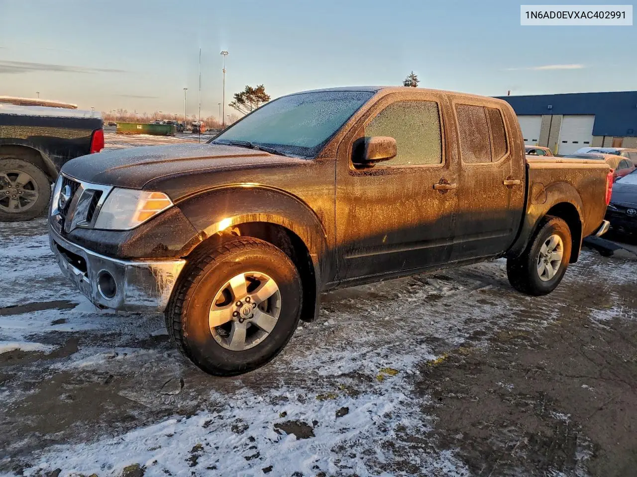 1N6AD0EVXAC402991 2010 Nissan Frontier Crew Cab Se