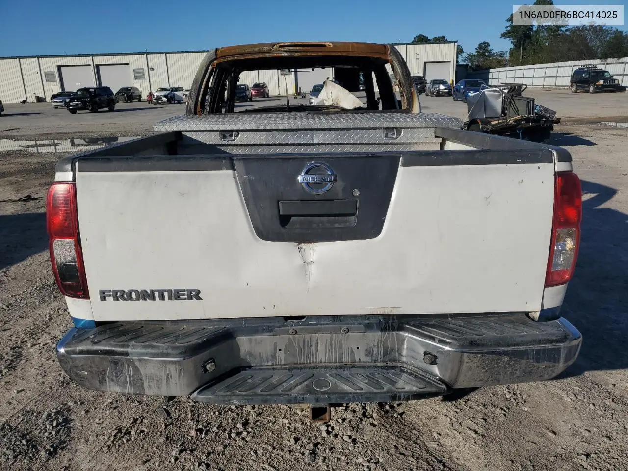 1N6AD0FR6BC414025 2011 Nissan Frontier Sv