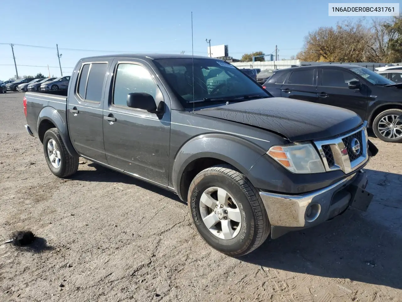 1N6AD0ER0BC431761 2011 Nissan Frontier S