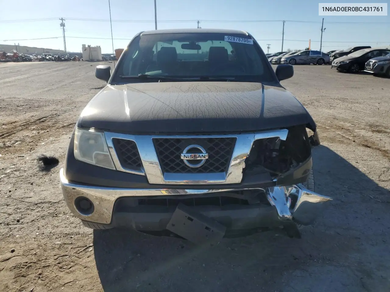 1N6AD0ER0BC431761 2011 Nissan Frontier S