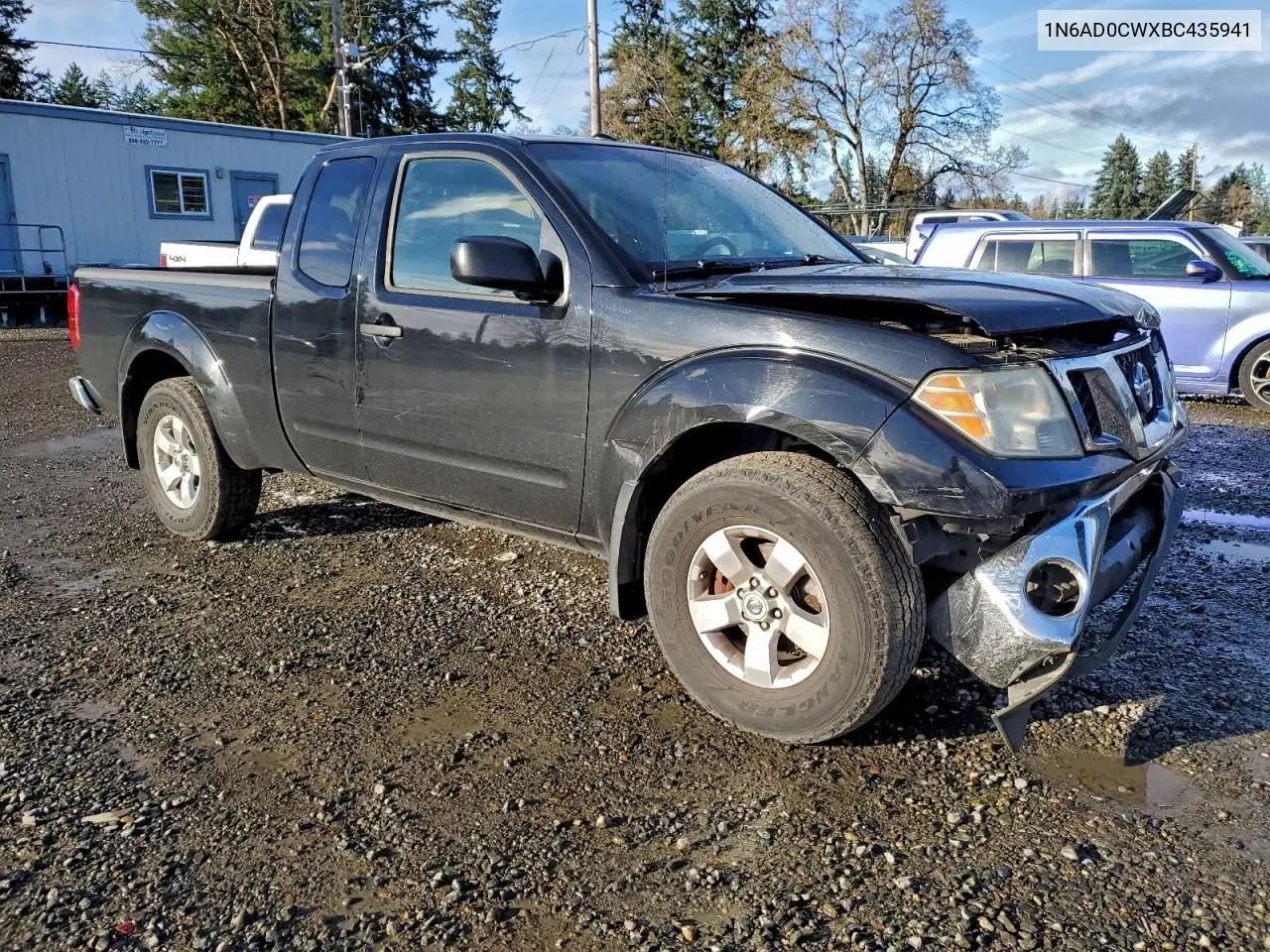1N6AD0CWXBC435941 2011 Nissan Frontier Sv