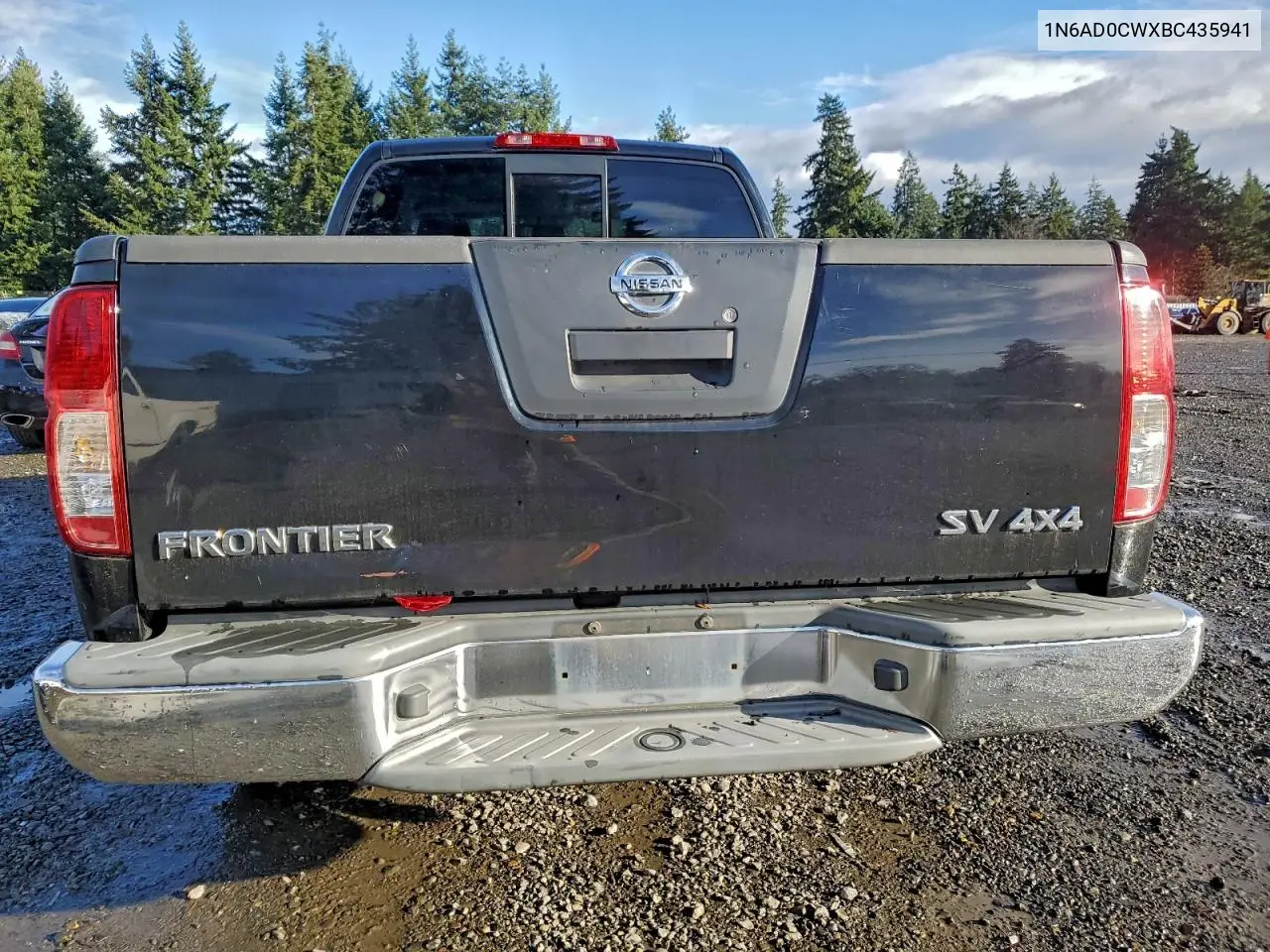 1N6AD0CWXBC435941 2011 Nissan Frontier Sv