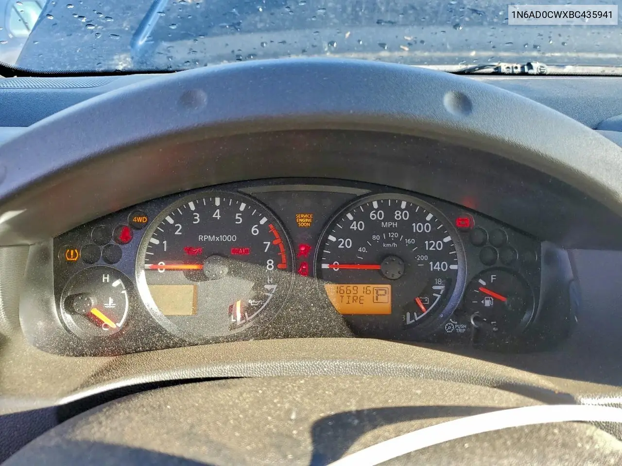 1N6AD0CWXBC435941 2011 Nissan Frontier Sv