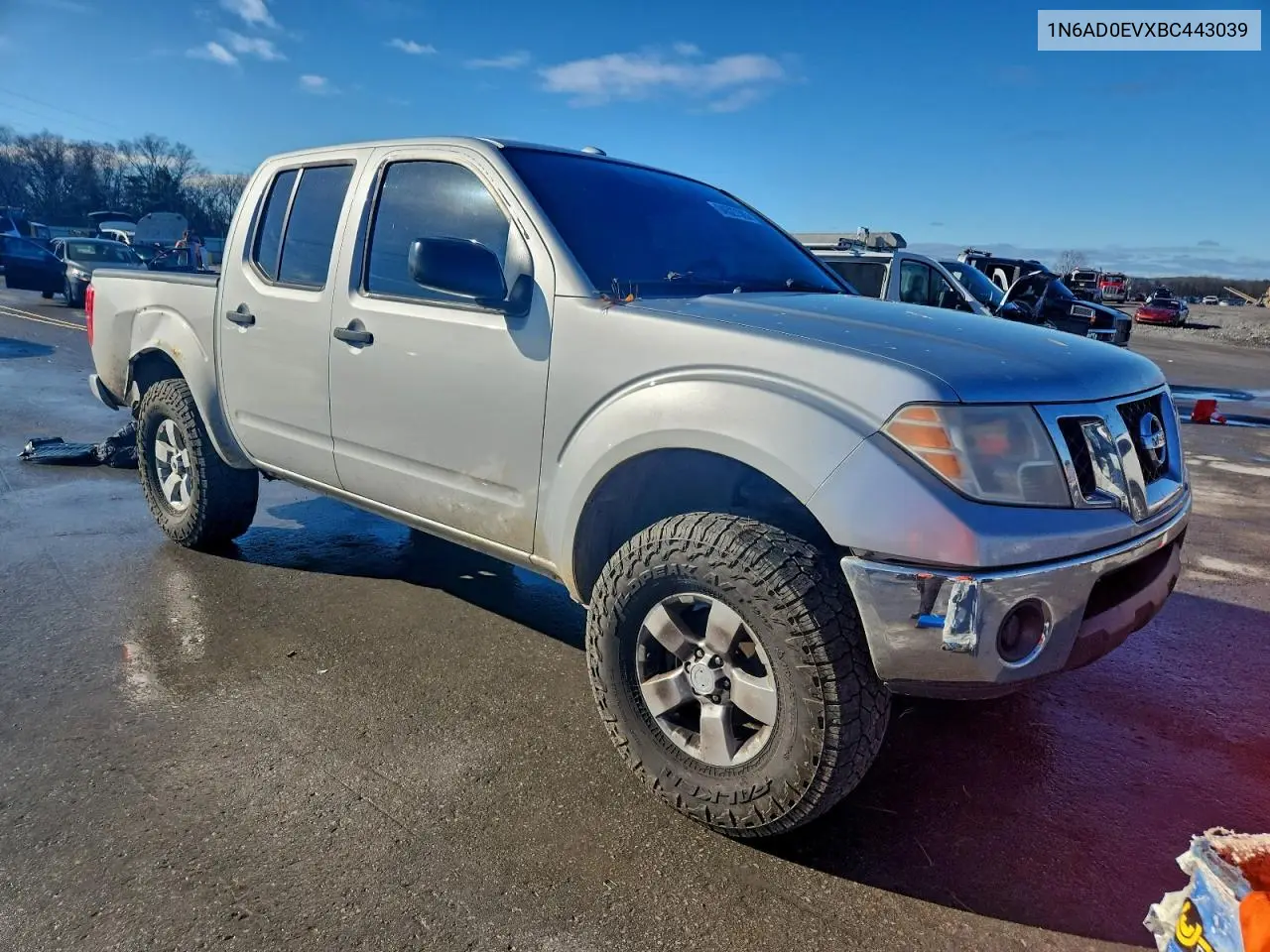 1N6AD0EVXBC443039 2011 Nissan Frontier S