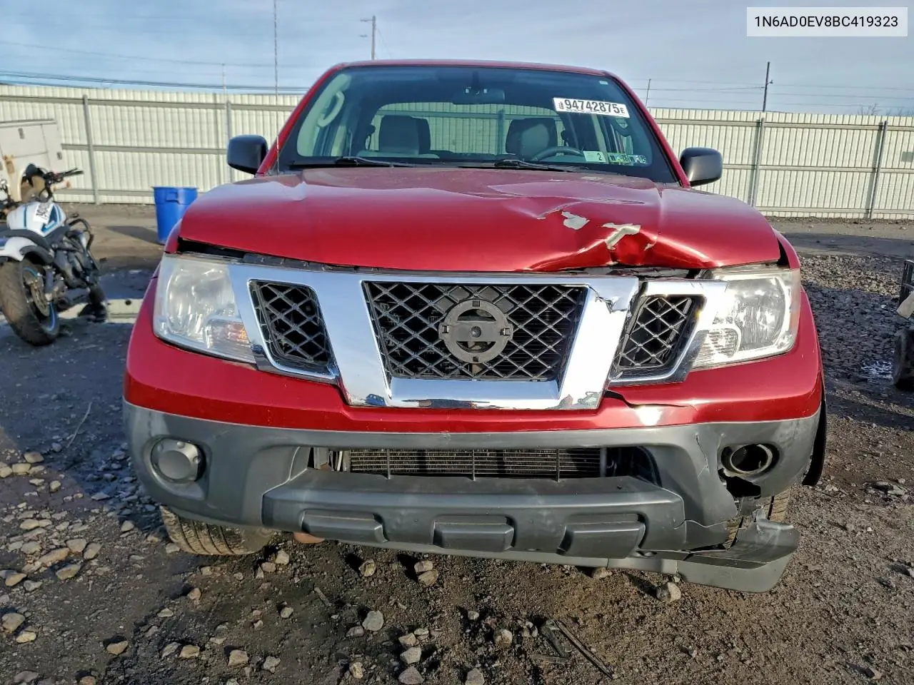 1N6AD0EV8BC419323 2011 Nissan Frontier S