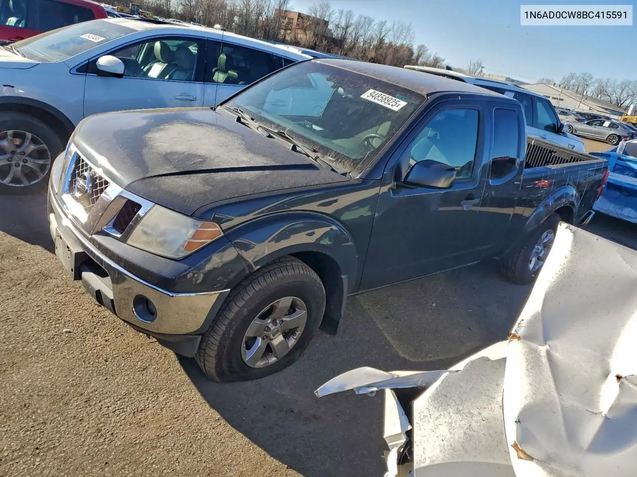 1N6AD0CW8BC415591 2011 Nissan Frontier Sv