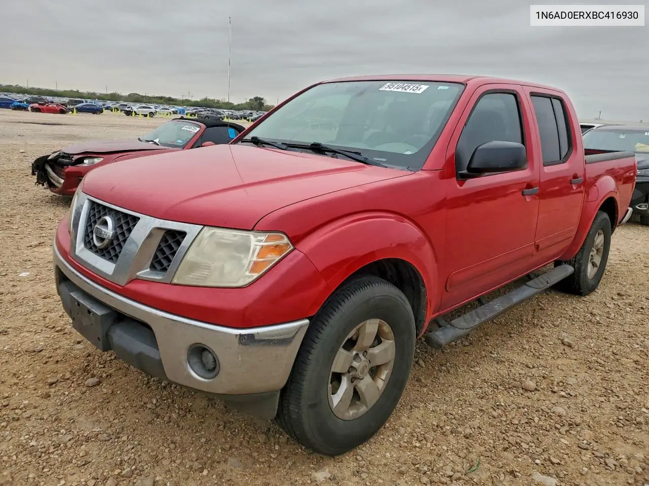 1N6AD0ERXBC416930 2011 Nissan Frontier S