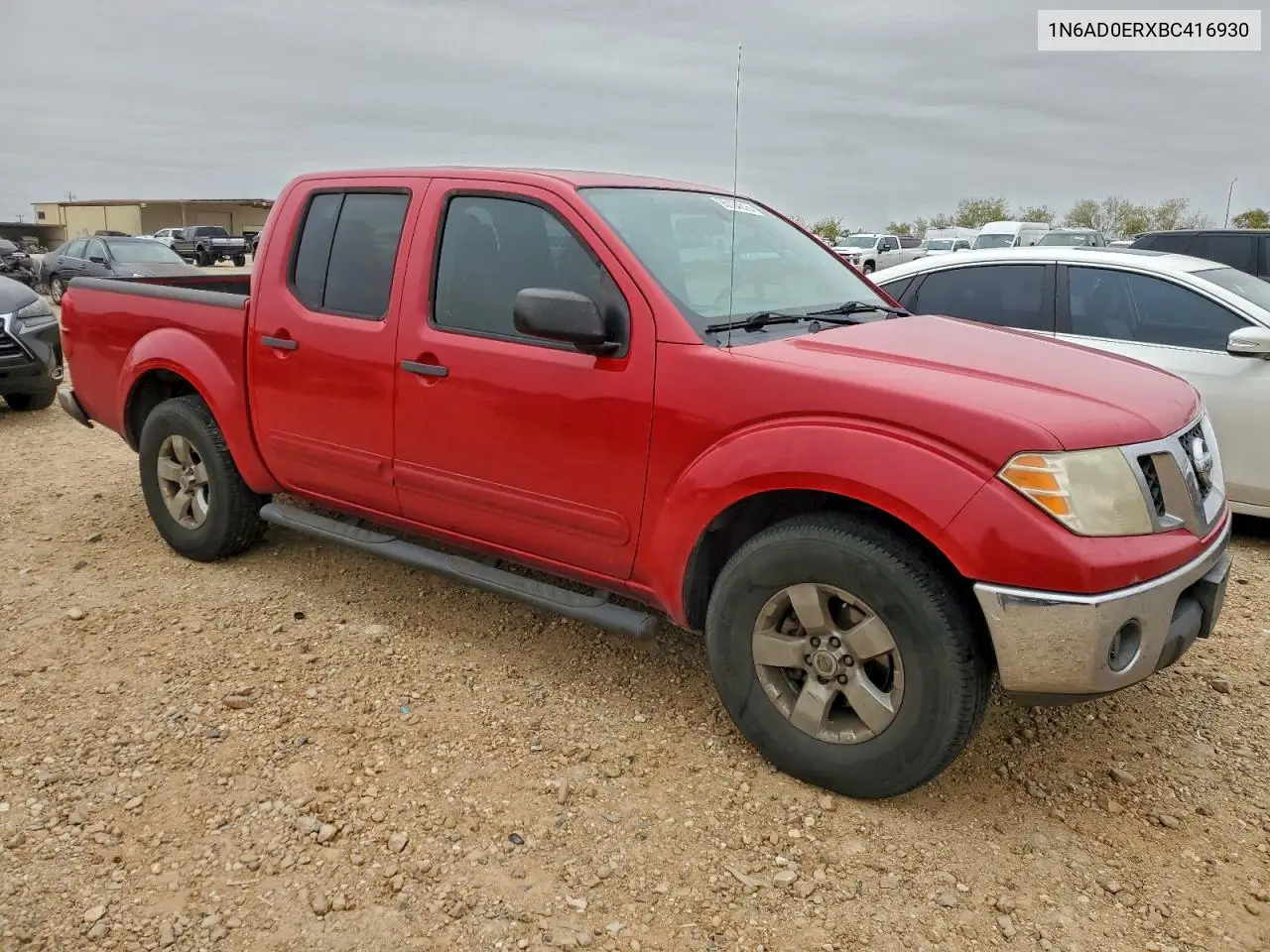 1N6AD0ERXBC416930 2011 Nissan Frontier S