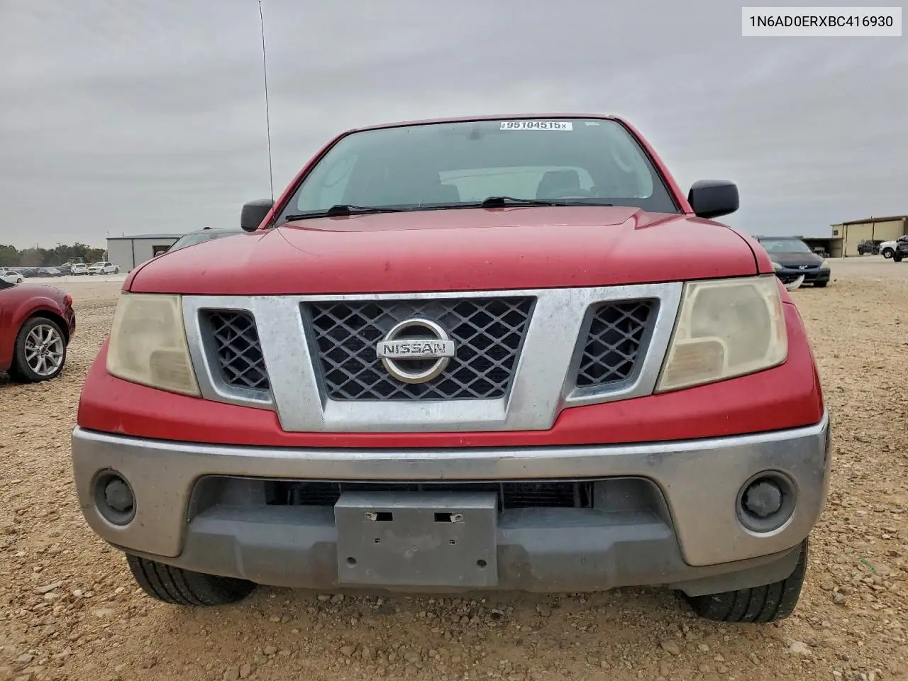 1N6AD0ERXBC416930 2011 Nissan Frontier S