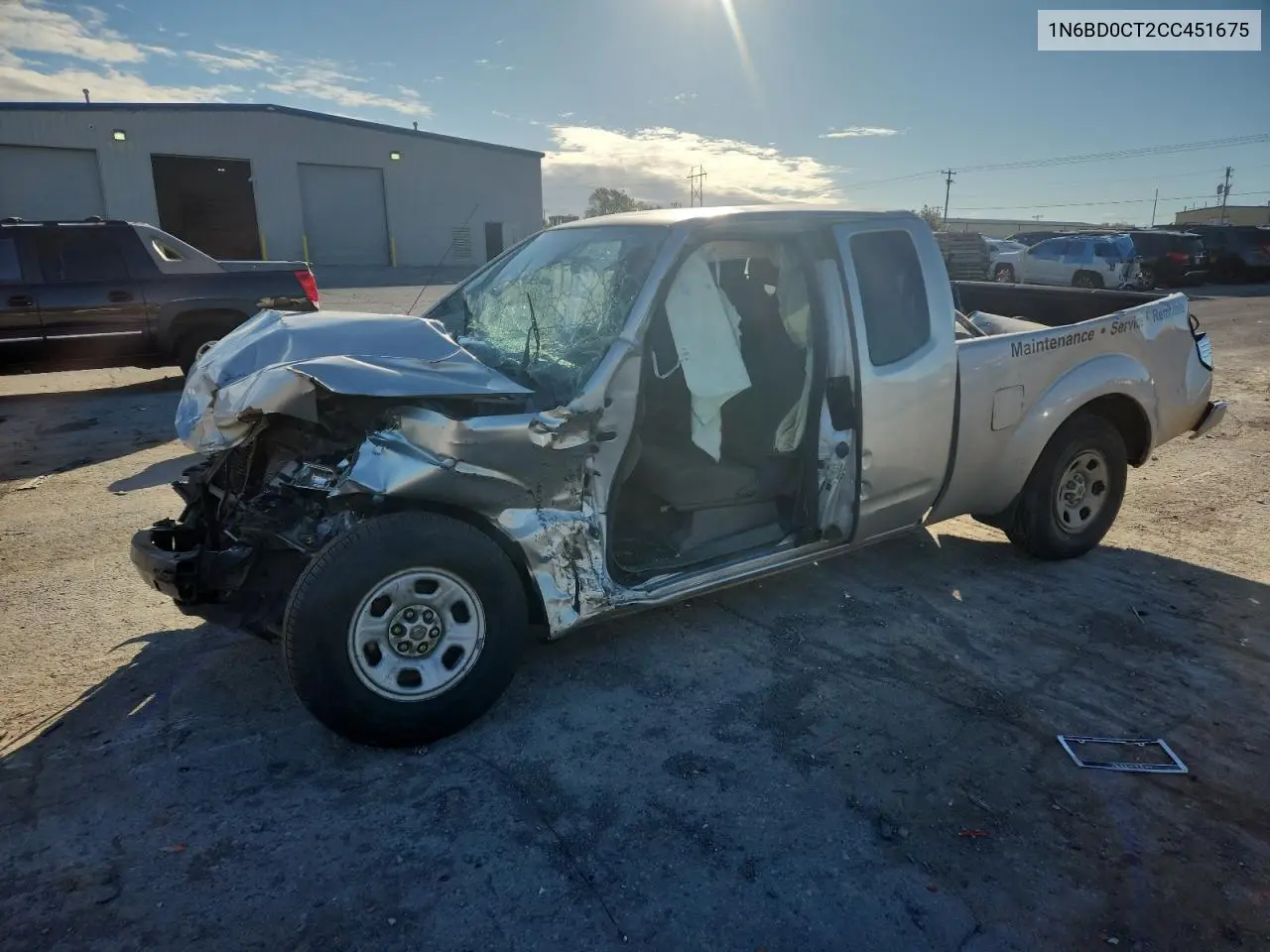 1N6BD0CT2CC451675 2012 Nissan Frontier S