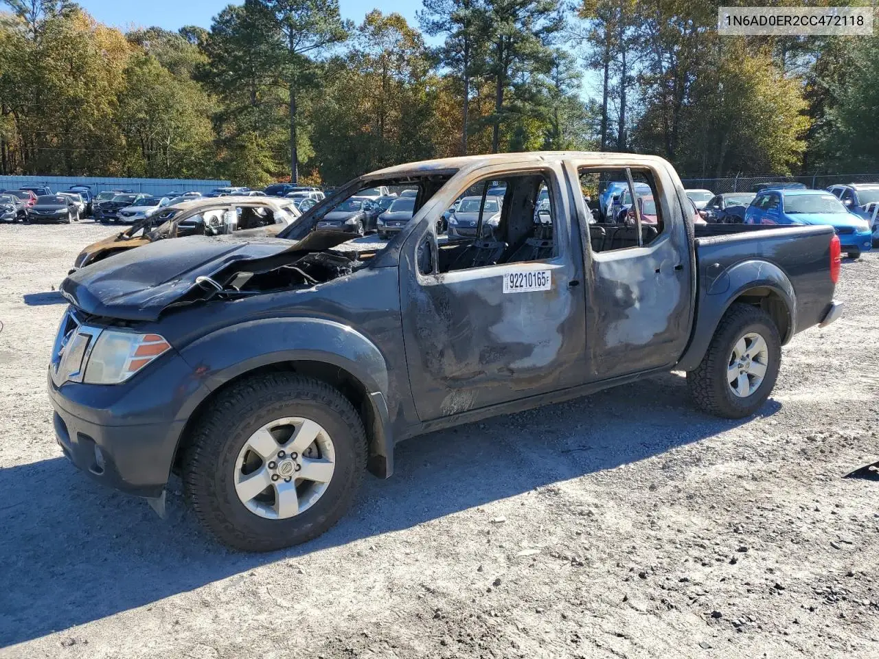 1N6AD0ER2CC472118 2012 Nissan Frontier S