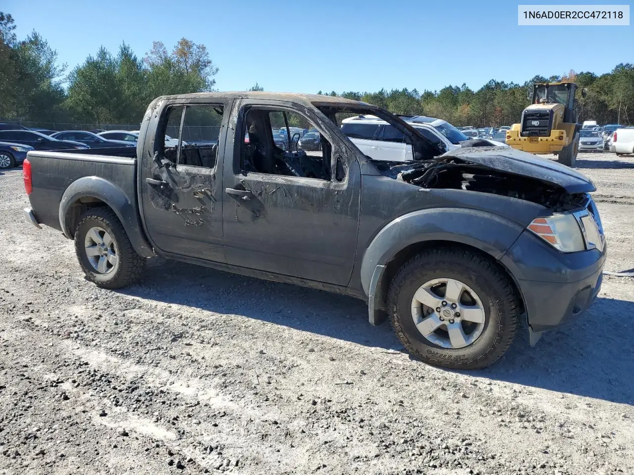 1N6AD0ER2CC472118 2012 Nissan Frontier S