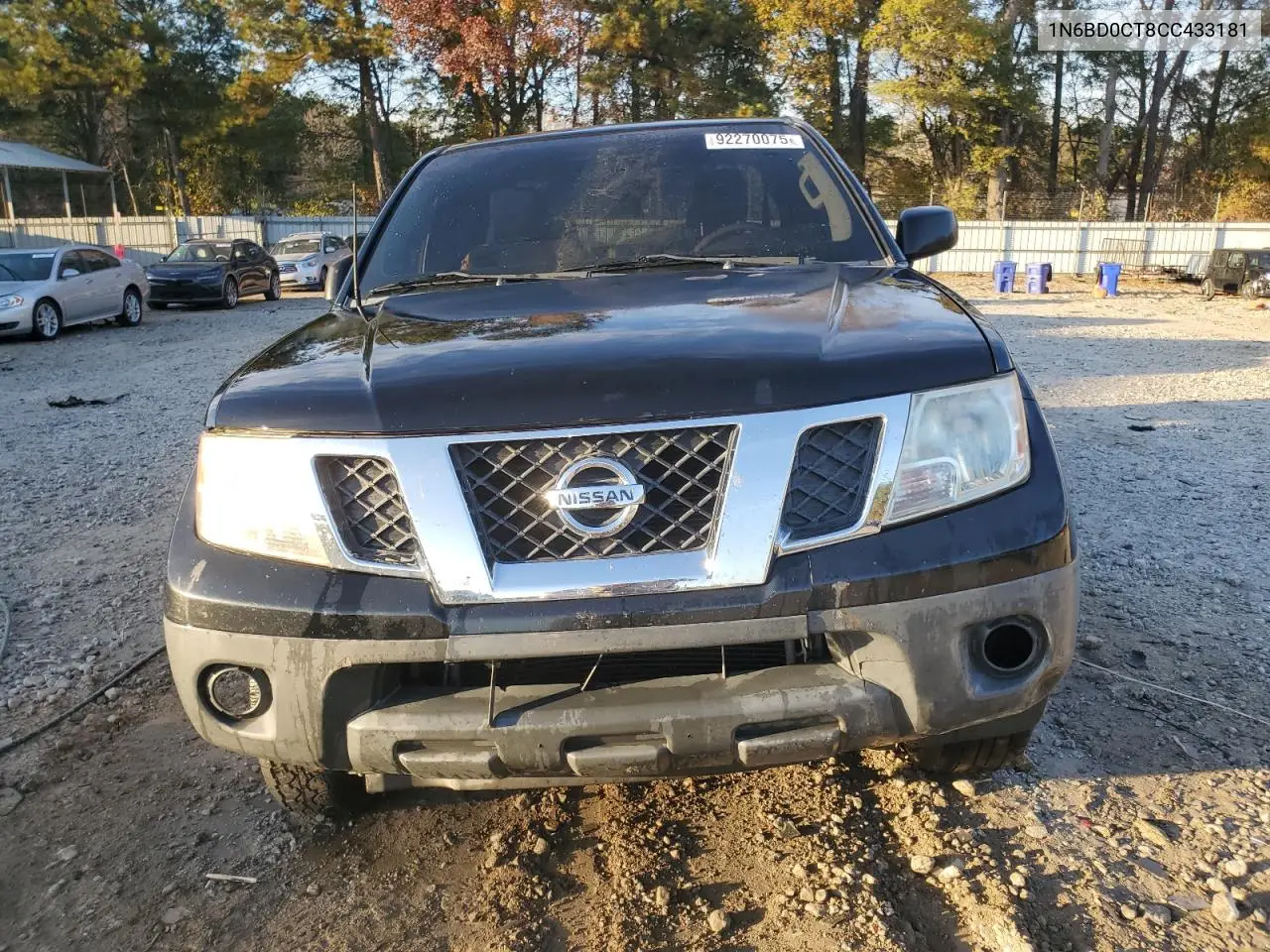 1N6BD0CT8CC433181 2012 Nissan Frontier S