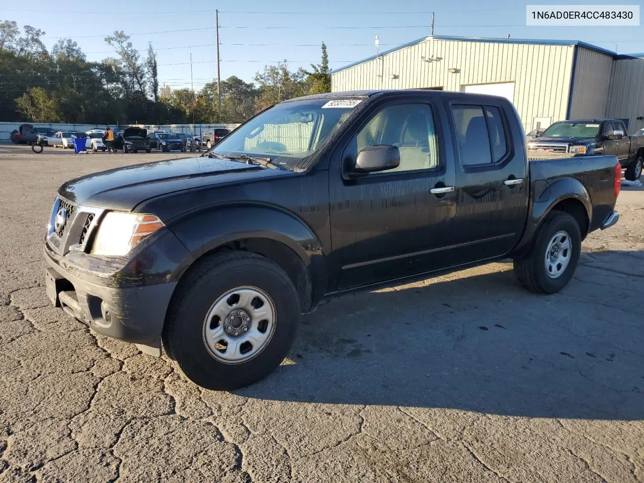 1N6AD0ER4CC483430 2012 Nissan Frontier S
