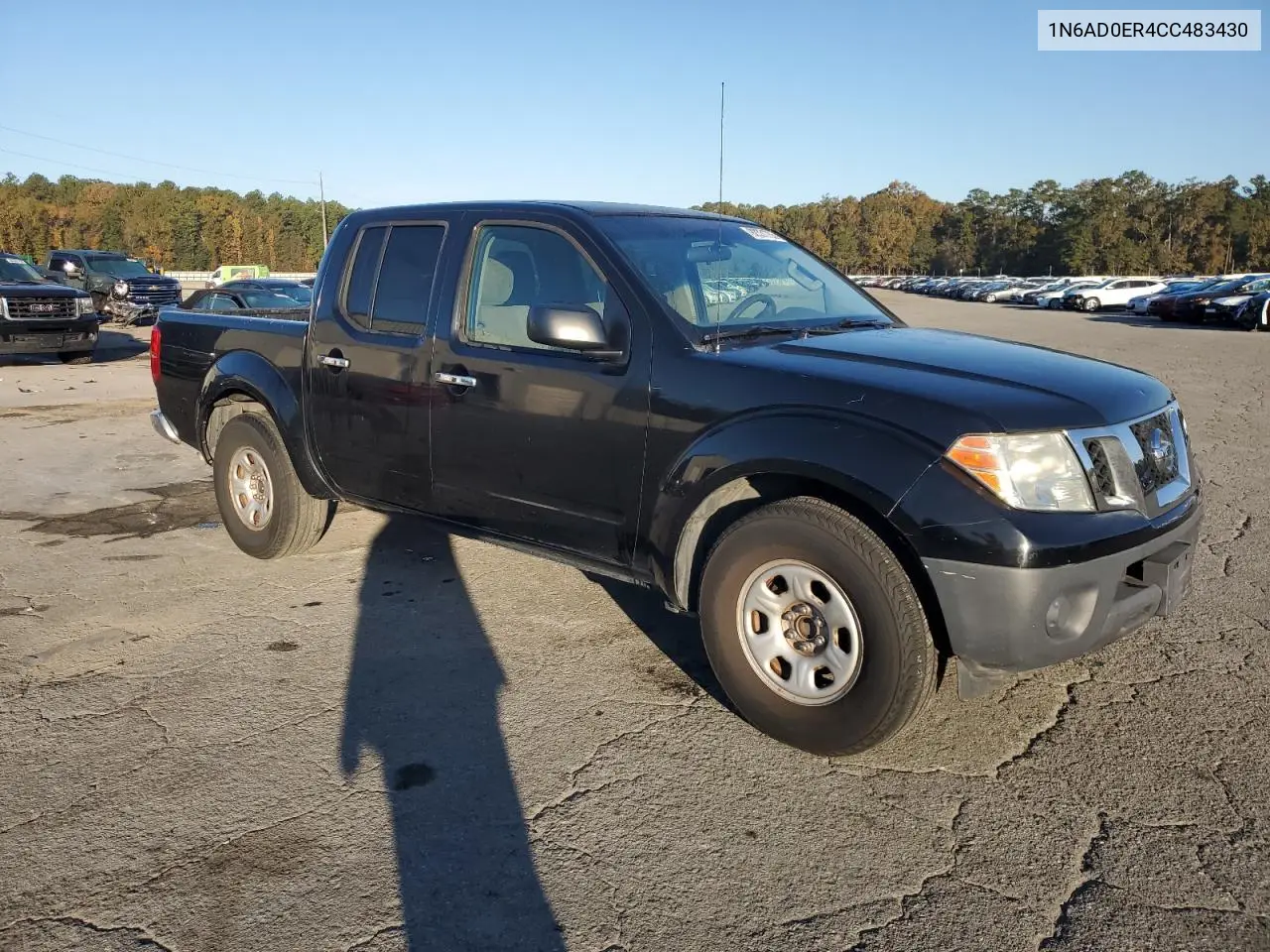 1N6AD0ER4CC483430 2012 Nissan Frontier S