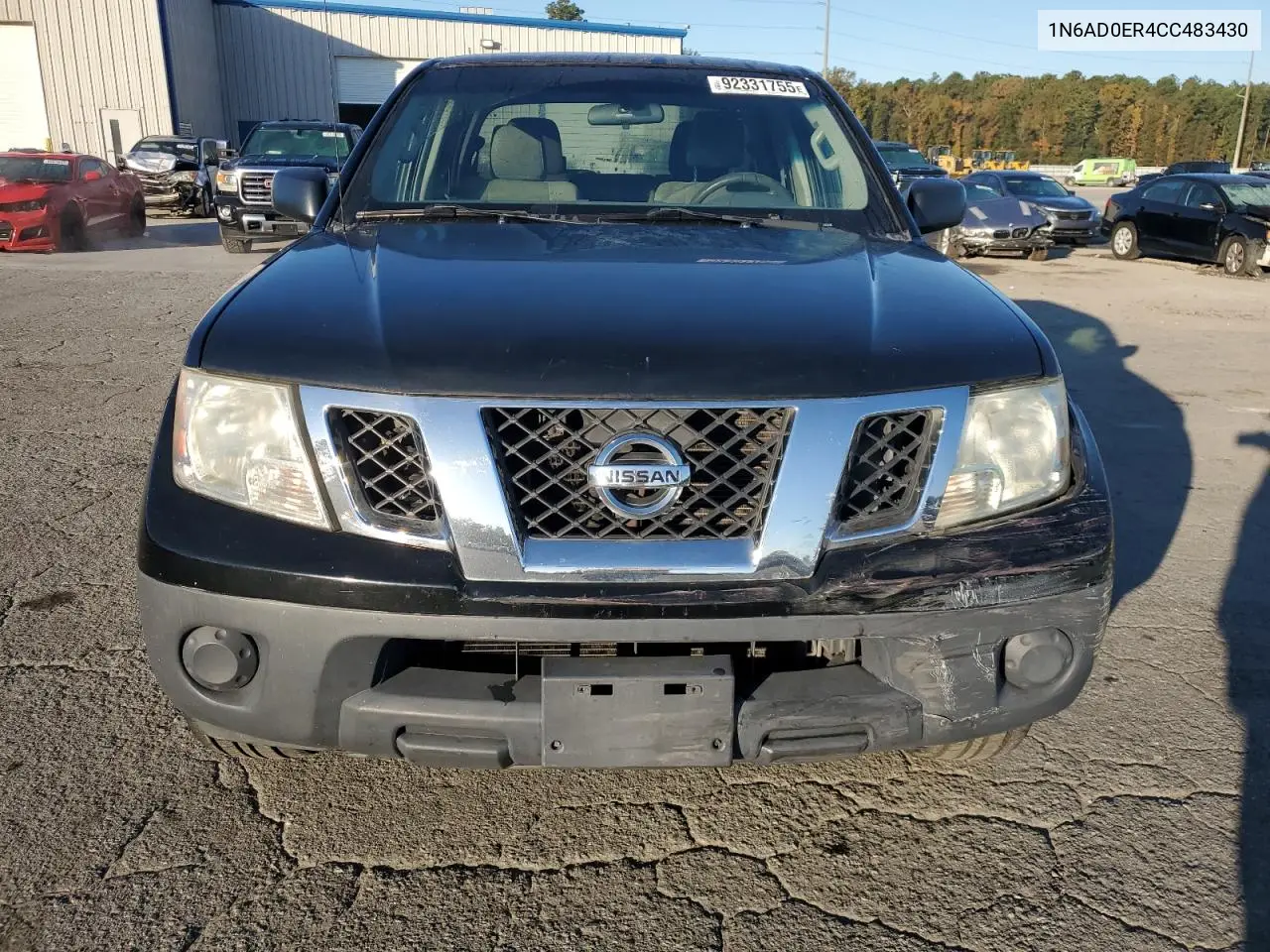 1N6AD0ER4CC483430 2012 Nissan Frontier S