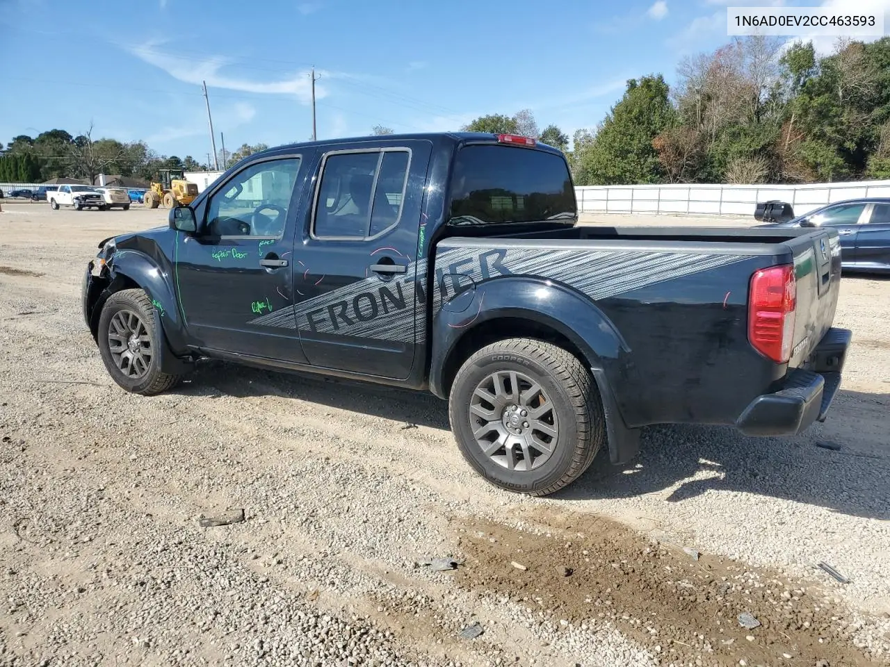 1N6AD0EV2CC463593 2012 Nissan Frontier S