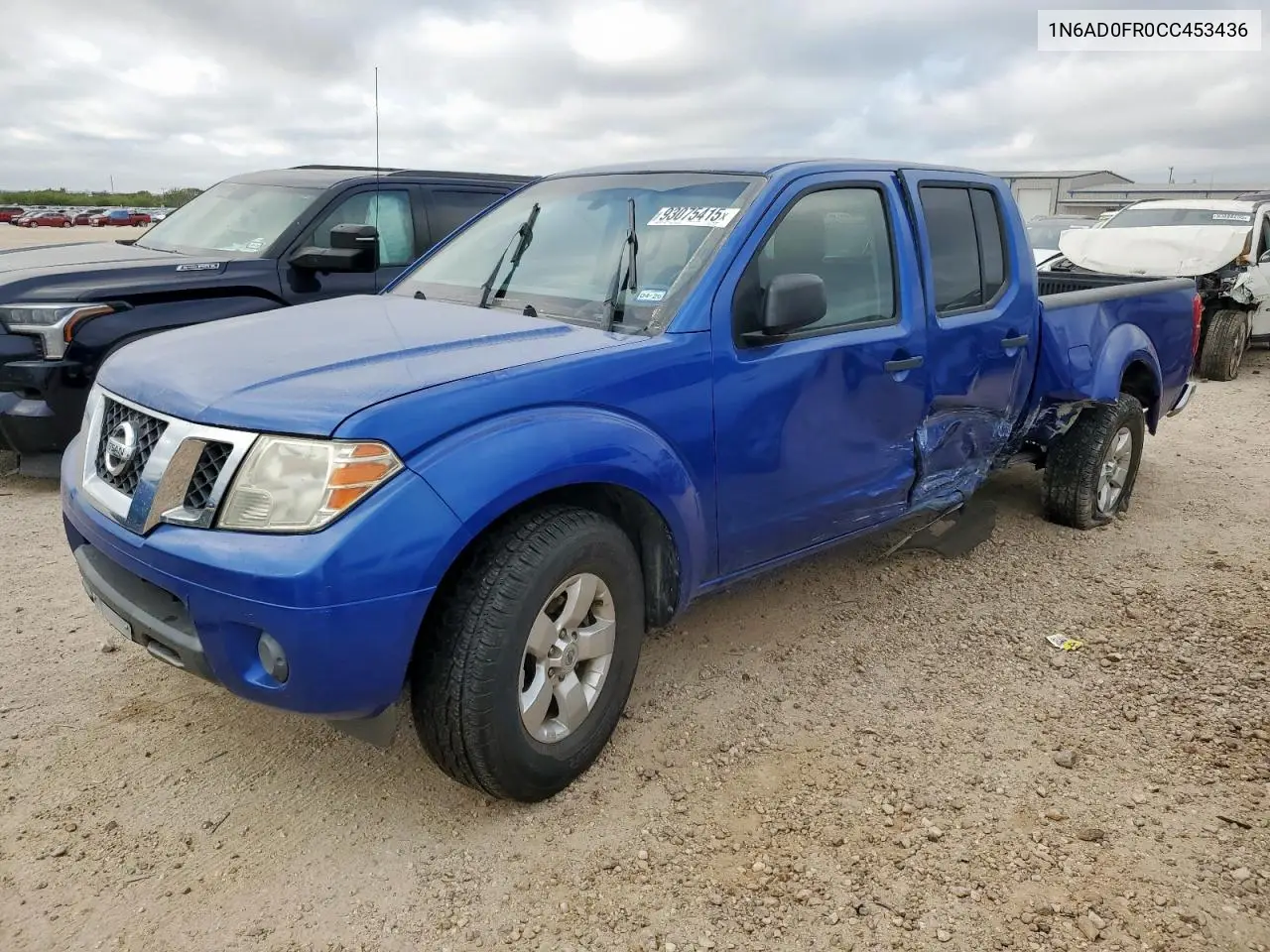 1N6AD0FR0CC453436 2012 Nissan Frontier Sv