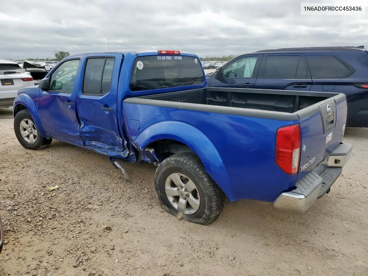 1N6AD0FR0CC453436 2012 Nissan Frontier Sv