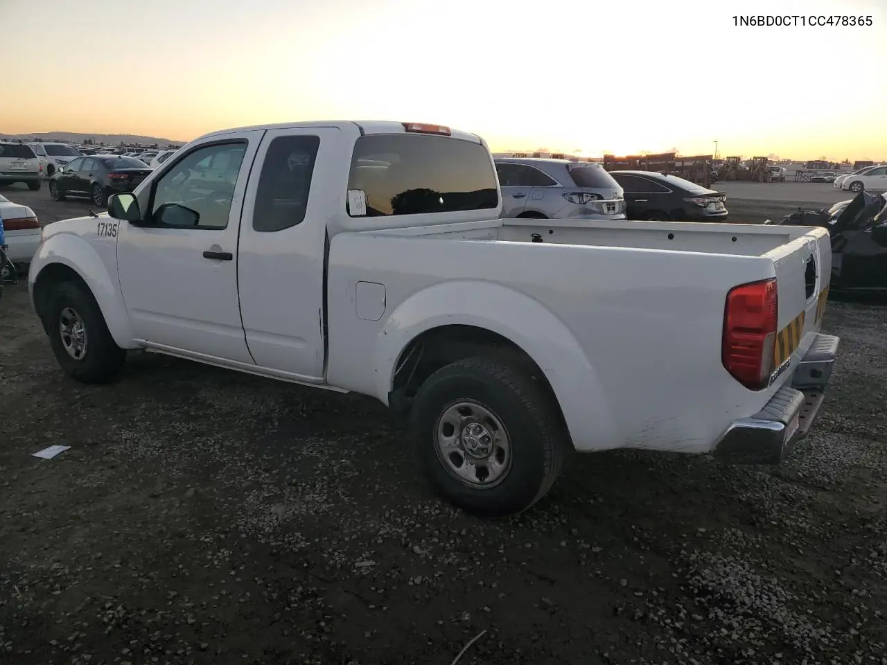 1N6BD0CT1CC478365 2012 Nissan Frontier S