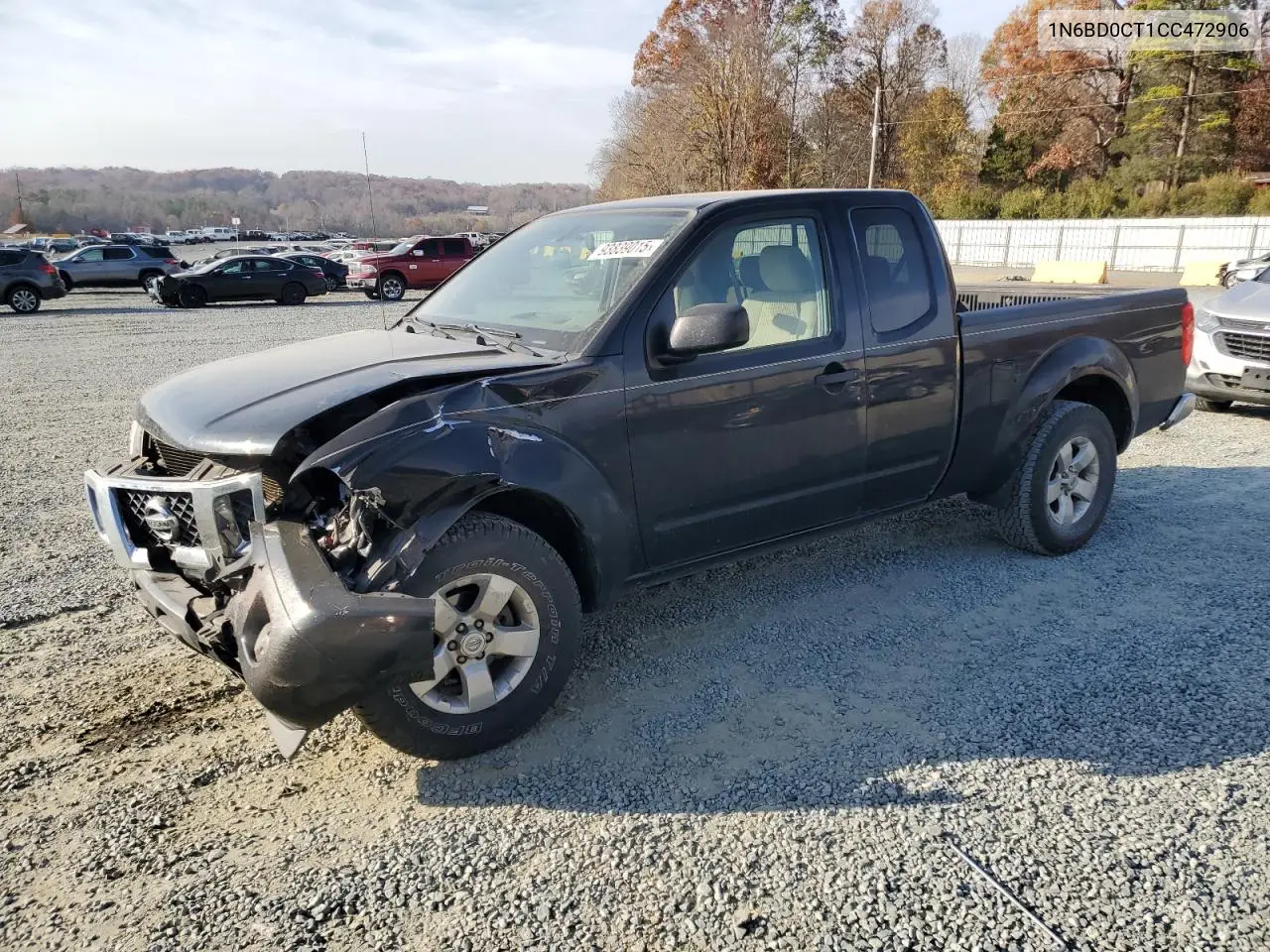 1N6BD0CT1CC472906 2012 Nissan Frontier S