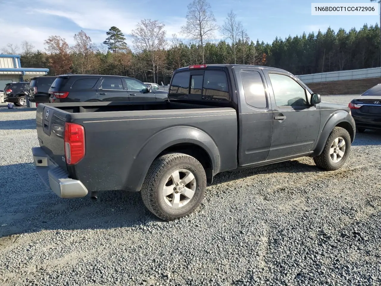1N6BD0CT1CC472906 2012 Nissan Frontier S