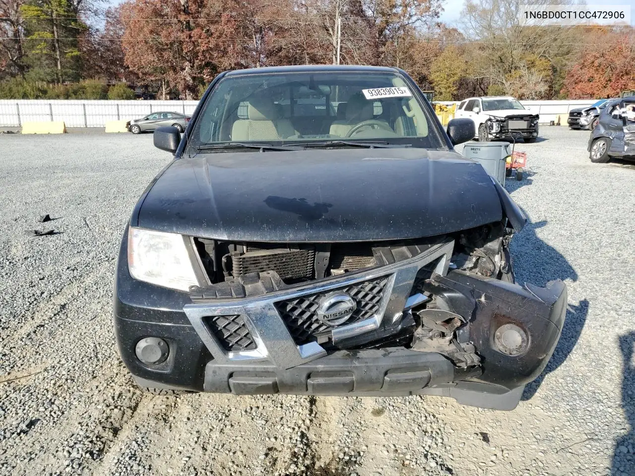 1N6BD0CT1CC472906 2012 Nissan Frontier S