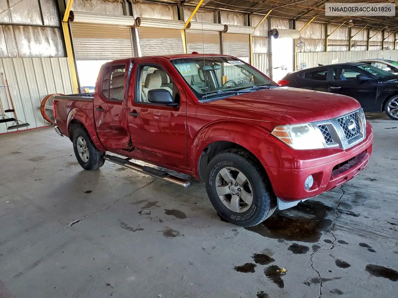 1N6AD0ER4CC401826 2012 Nissan Frontier S