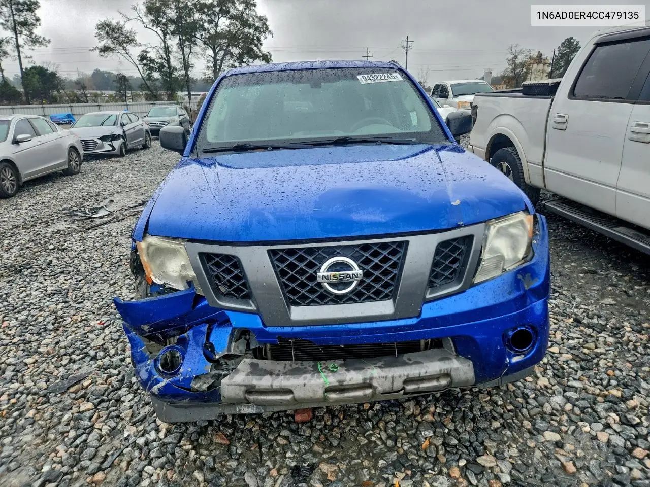 1N6AD0ER4CC479135 2012 Nissan Frontier S