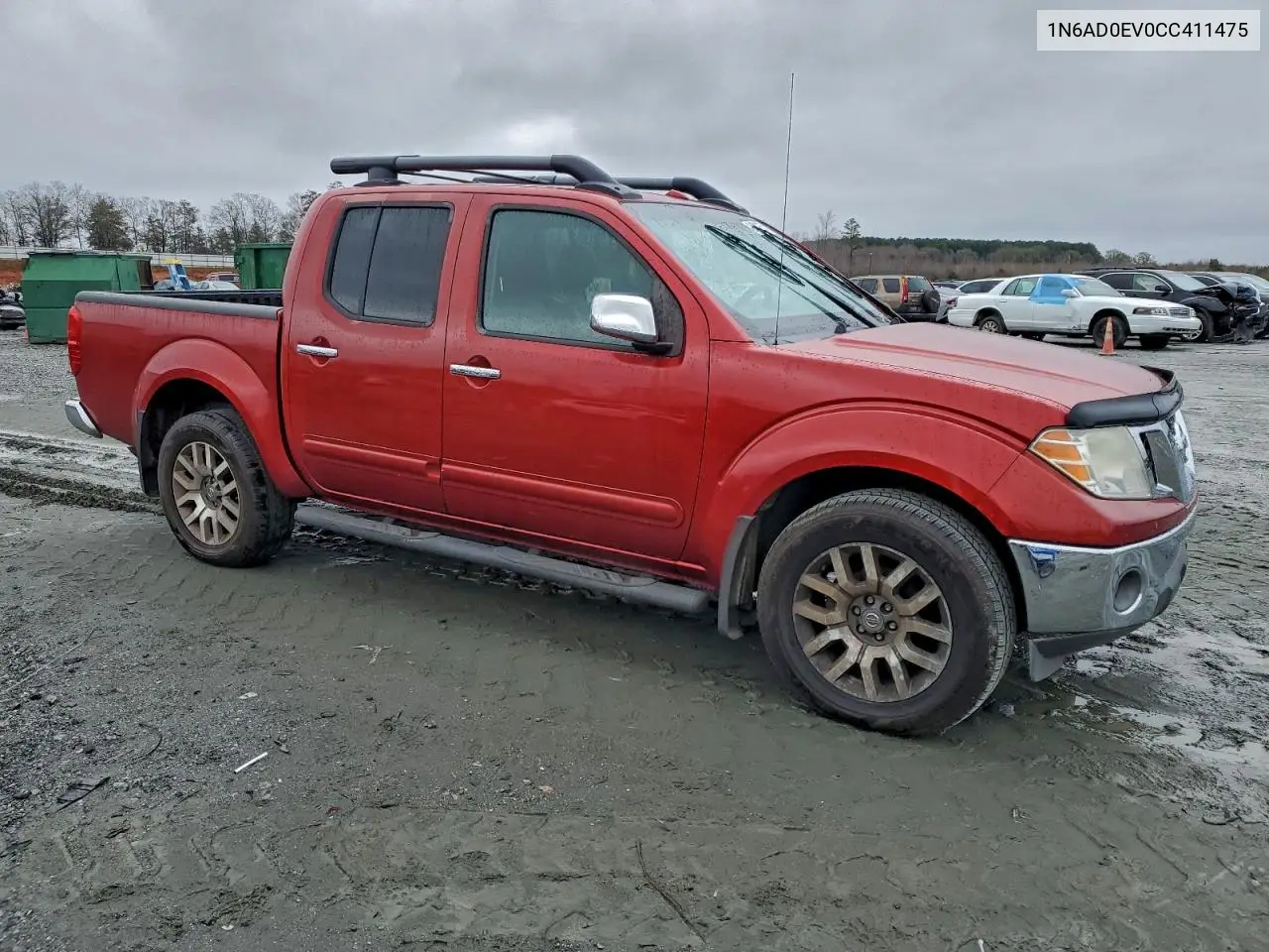 1N6AD0EV0CC411475 2012 Nissan Frontier S
