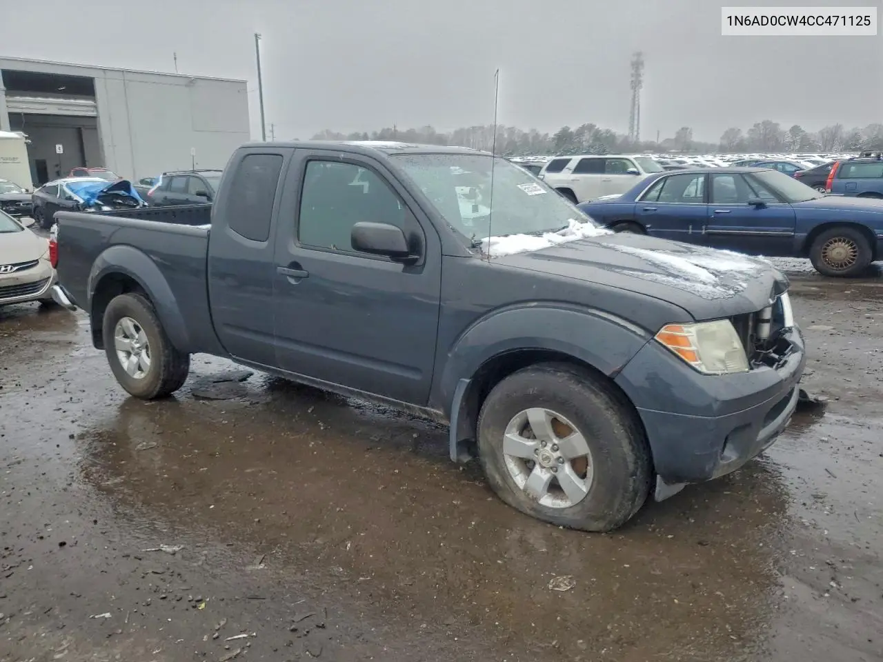 1N6AD0CW4CC471125 2012 Nissan Frontier Sv