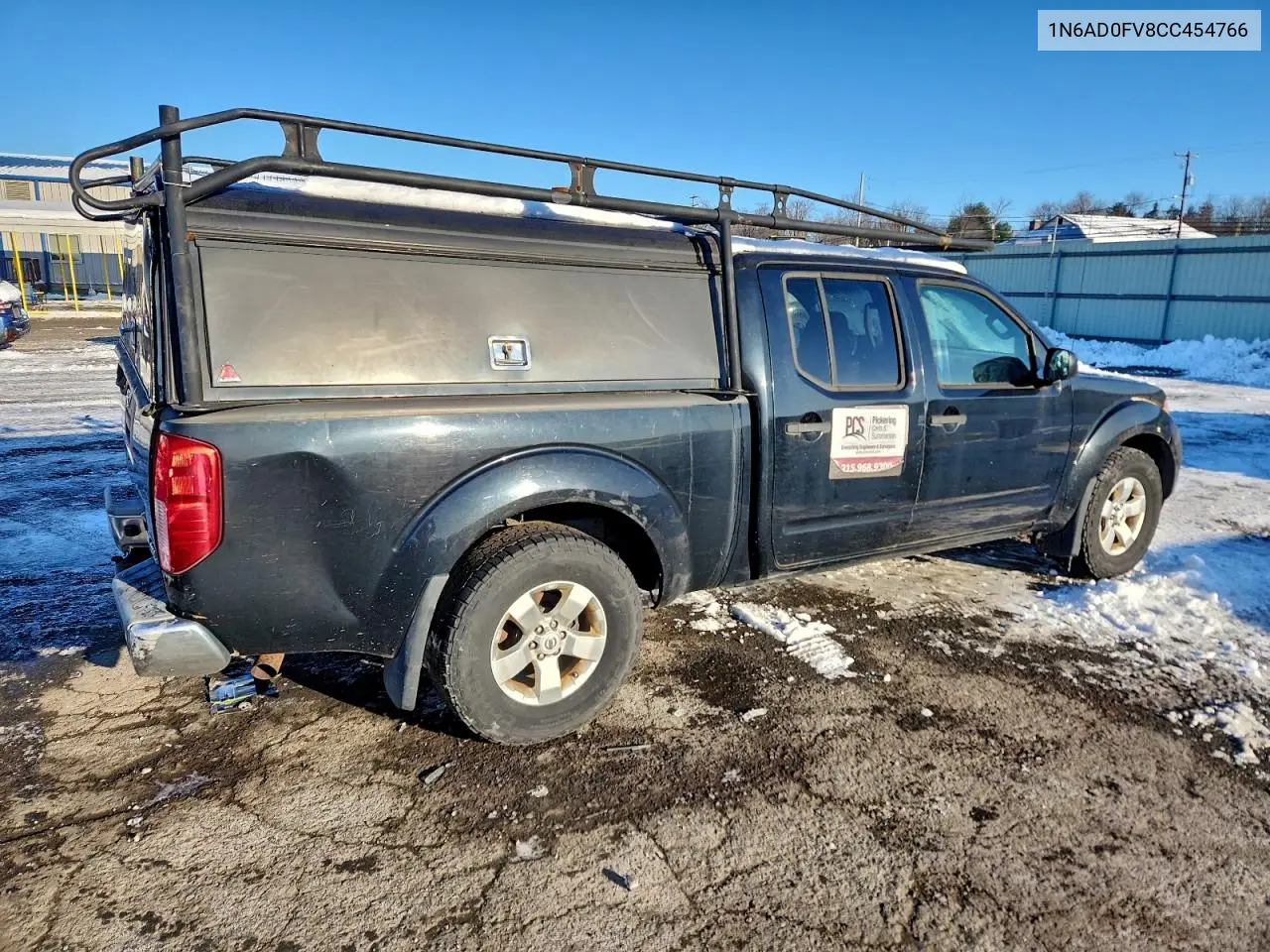 1N6AD0FV8CC454766 2012 Nissan Frontier Sv