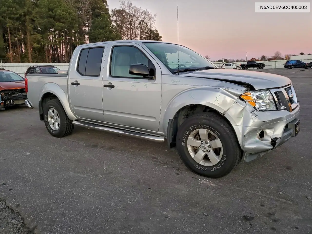 1N6AD0EV6CC405003 2012 Nissan Frontier S