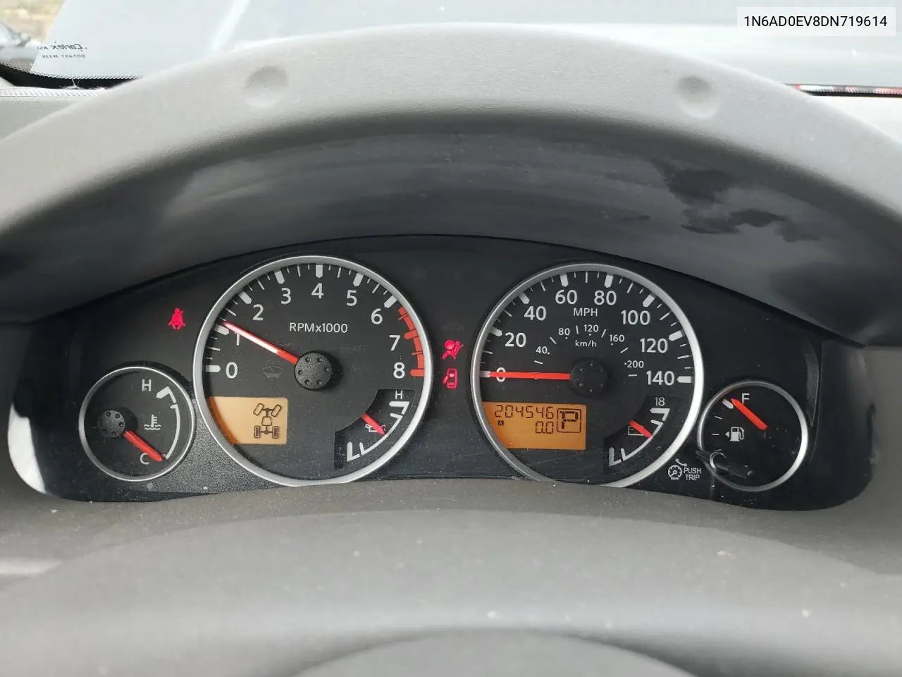 1N6AD0EV8DN719614 2013 Nissan Frontier S