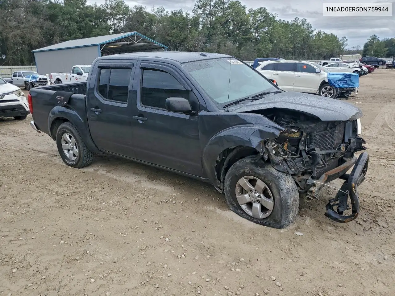 1N6AD0ER5DN759944 2013 Nissan Frontier S