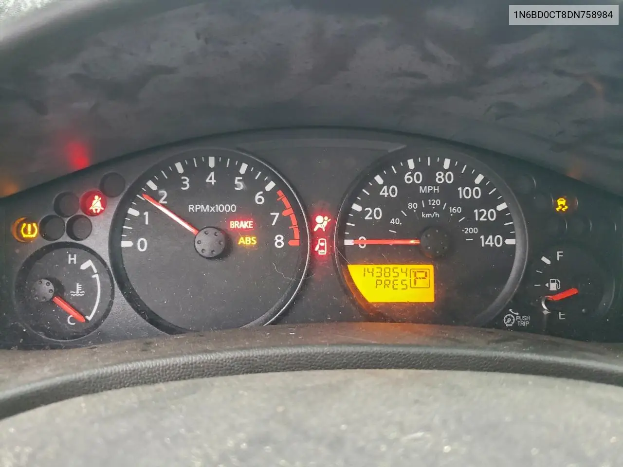 1N6BD0CT8DN758984 2013 Nissan Frontier S