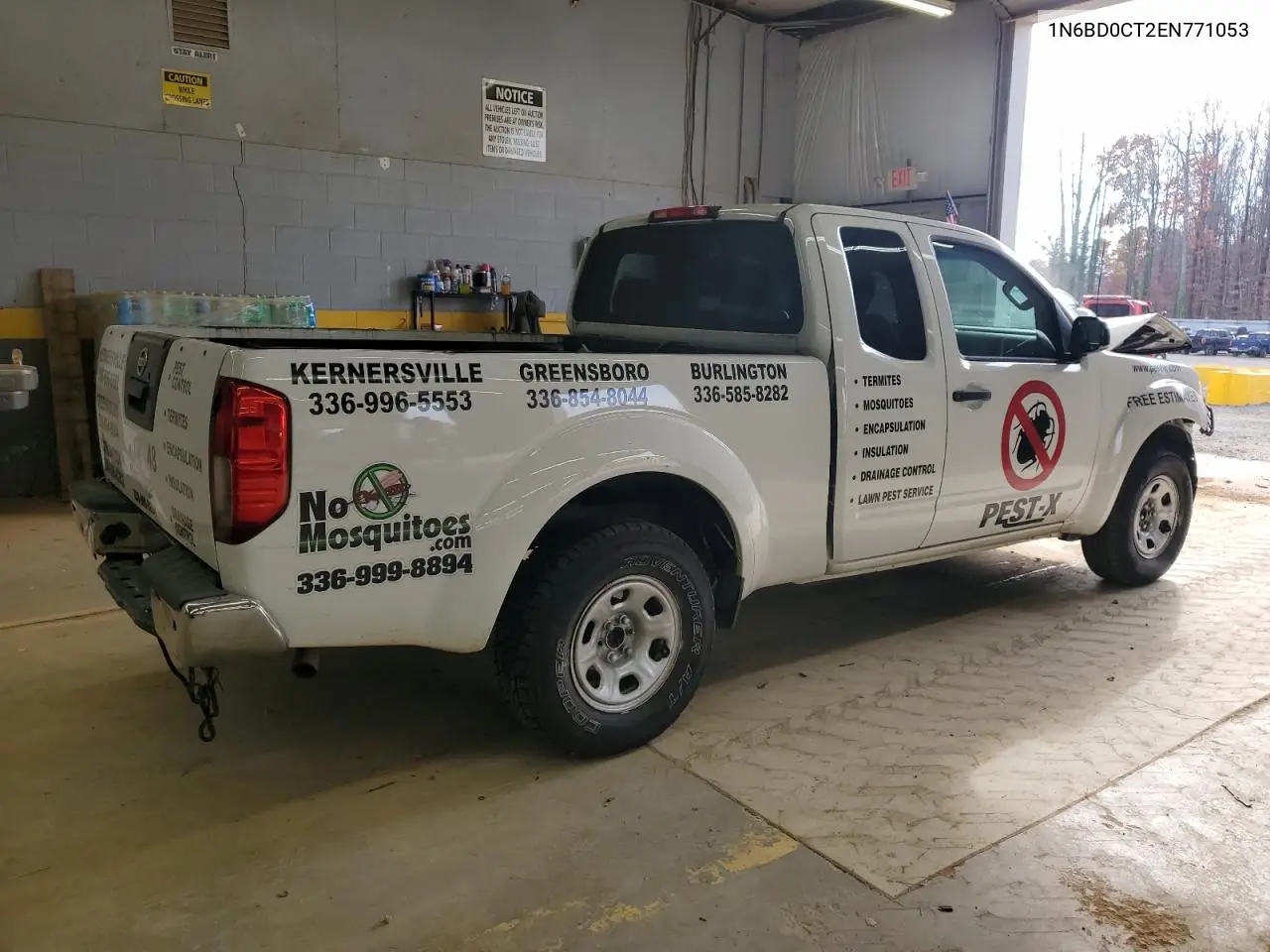 1N6BD0CT2EN771053 2014 Nissan Frontier S