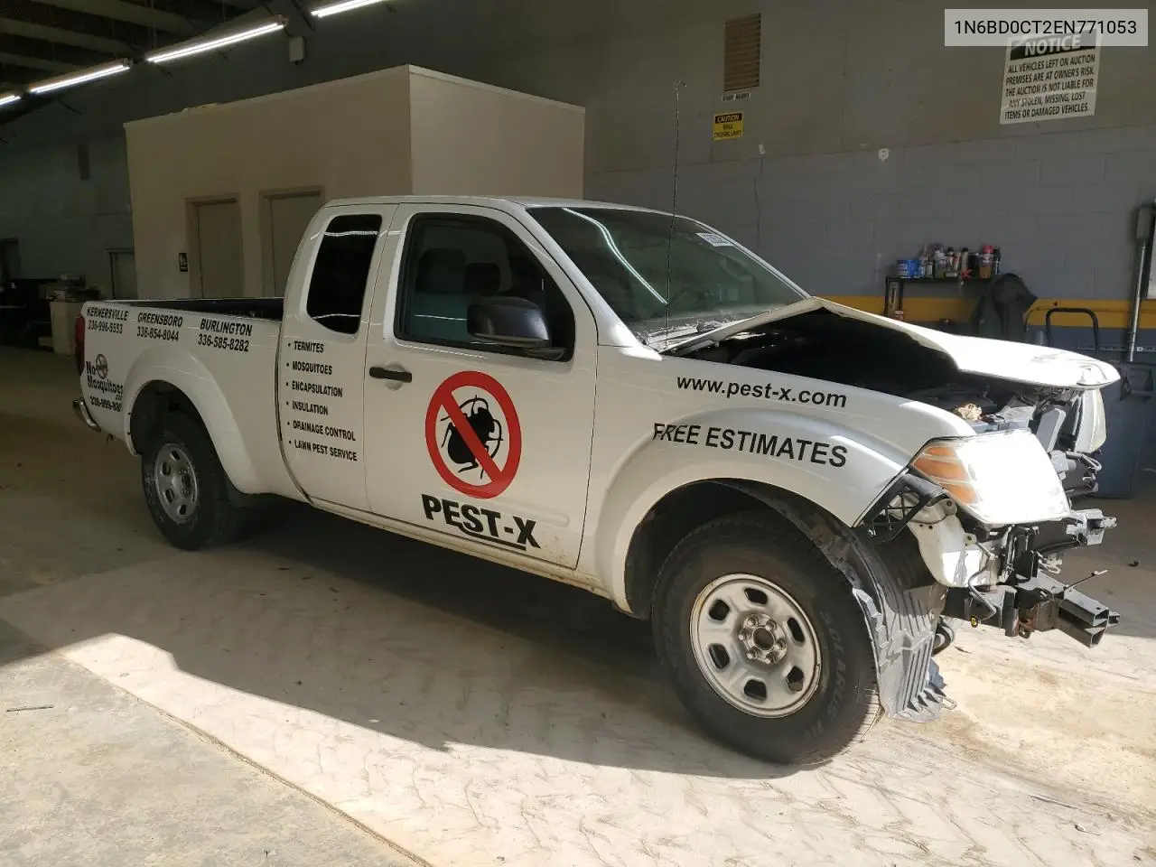 1N6BD0CT2EN771053 2014 Nissan Frontier S
