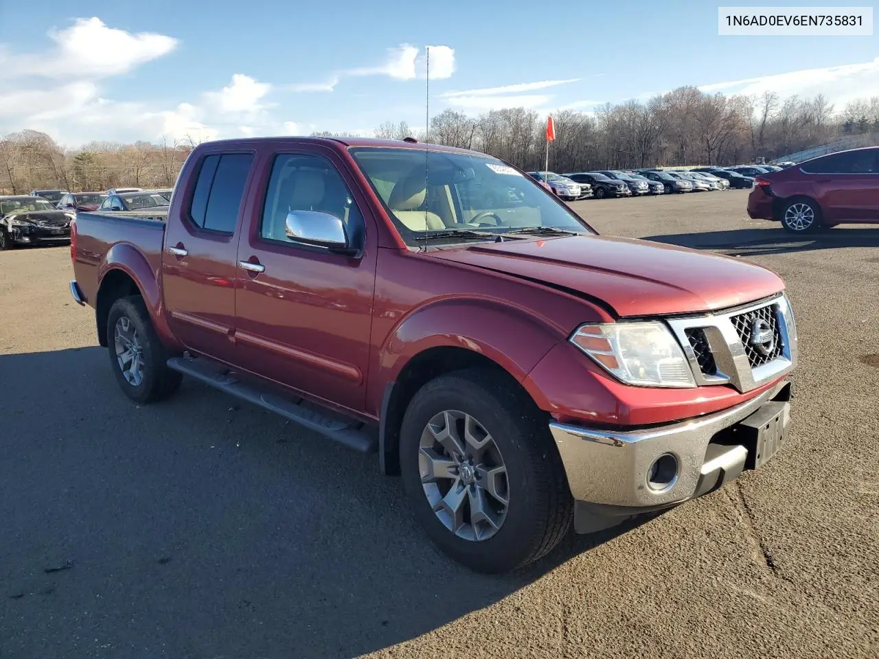 1N6AD0EV6EN735831 2014 Nissan Frontier S