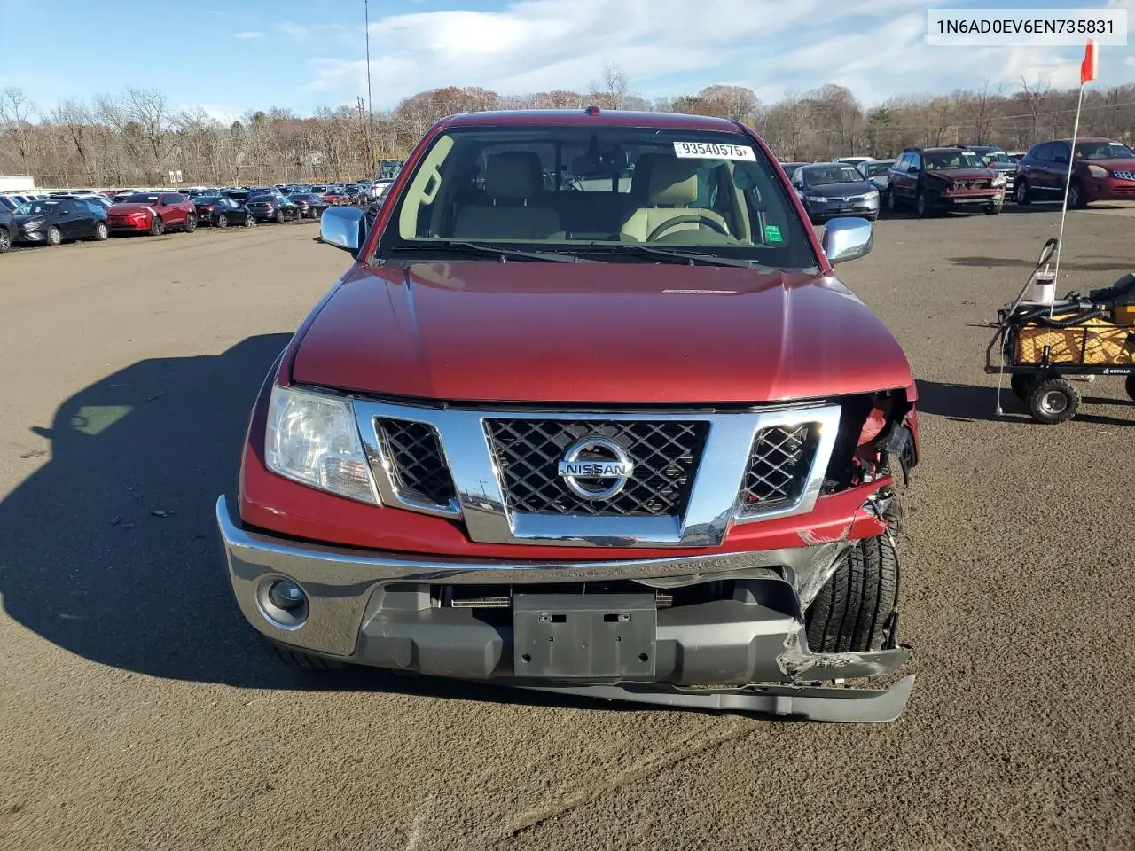 1N6AD0EV6EN735831 2014 Nissan Frontier S