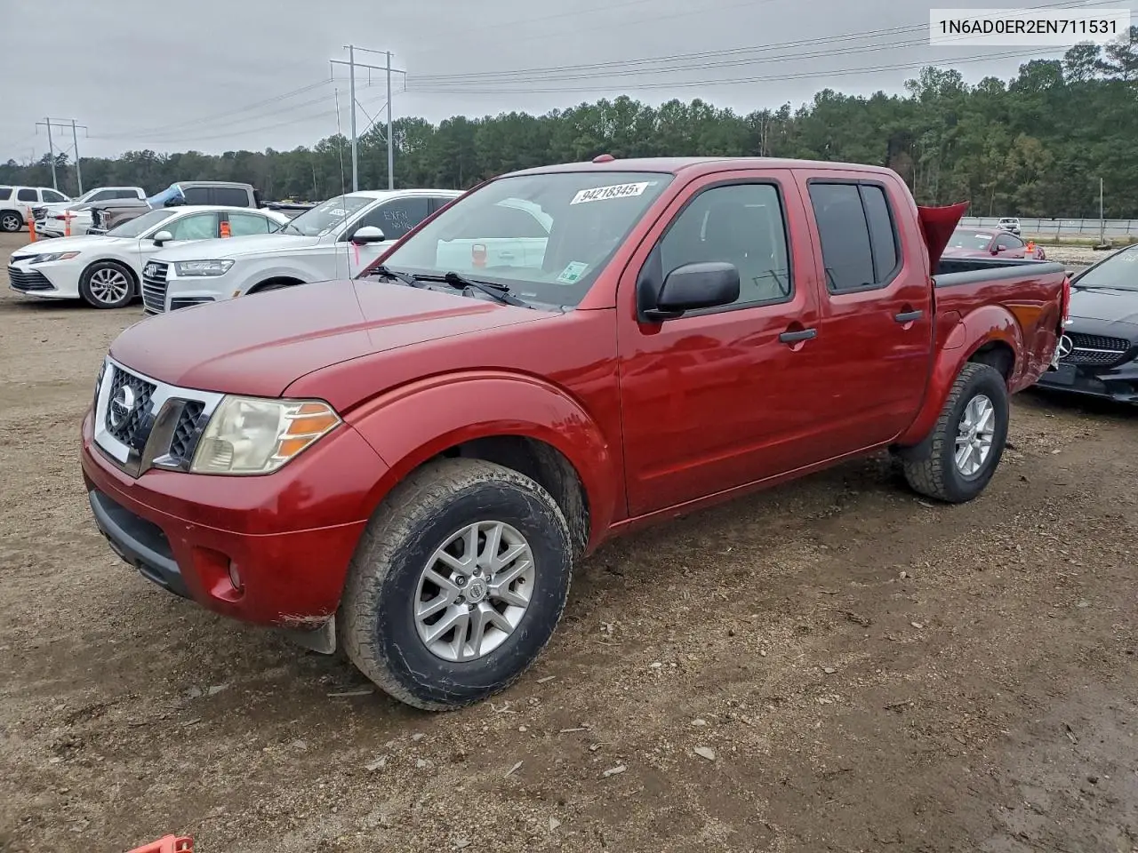 1N6AD0ER2EN711531 2014 Nissan Frontier S